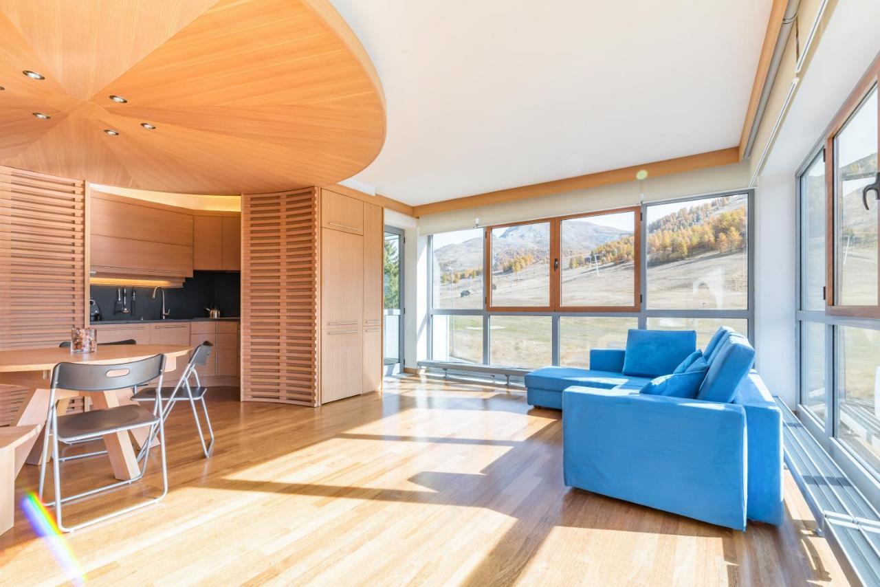 شقة Terrazza Su Sestriere Lux المظهر الخارجي الصورة