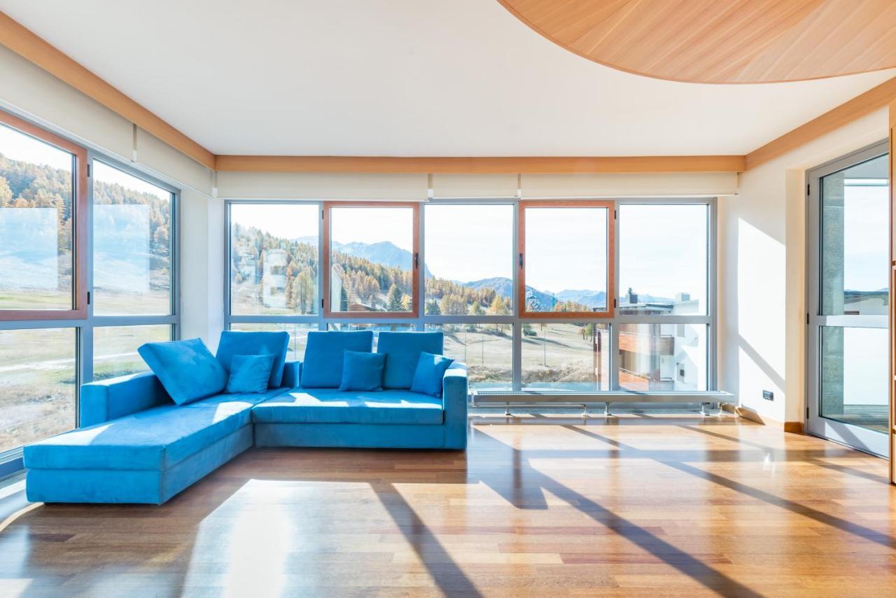 شقة Terrazza Su Sestriere Lux المظهر الخارجي الصورة