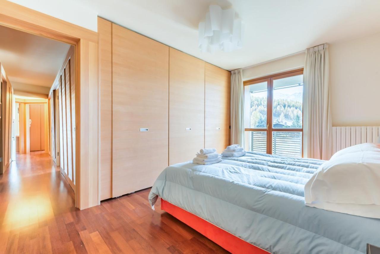 شقة Terrazza Su Sestriere Lux المظهر الخارجي الصورة