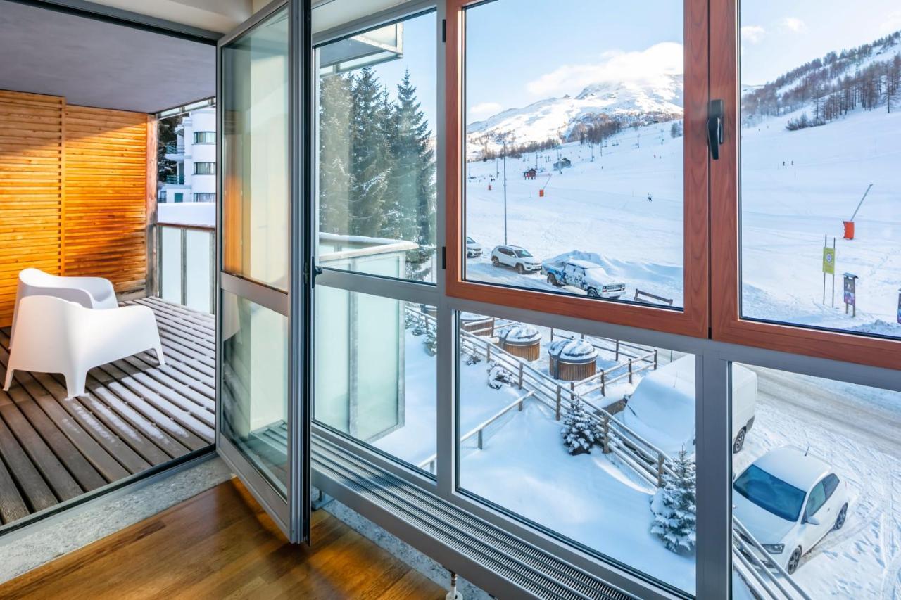 شقة Terrazza Su Sestriere Lux المظهر الخارجي الصورة
