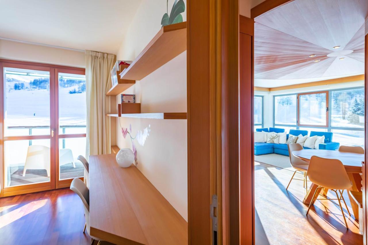 شقة Terrazza Su Sestriere Lux المظهر الخارجي الصورة